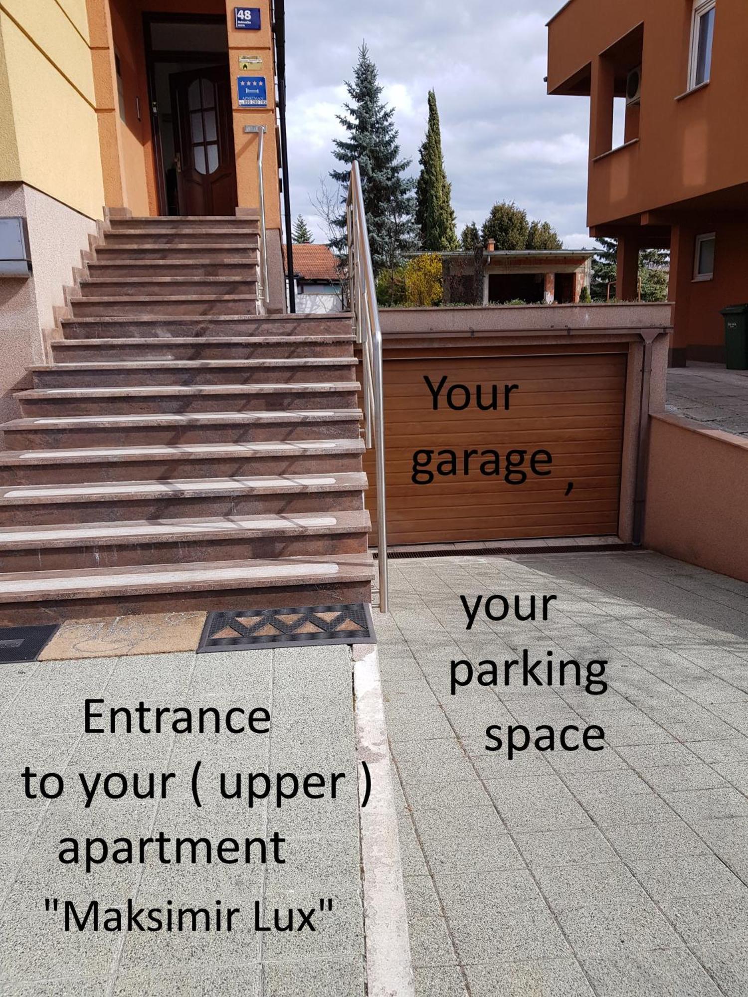 Apartman Maksimir Lux Zagreb-145M2 Extérieur photo